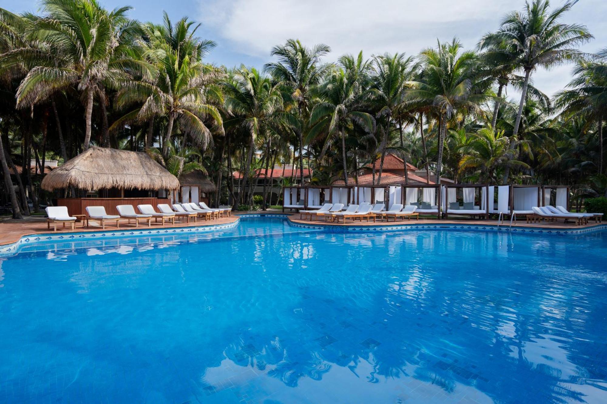El Dorado Seaside Palms, Catamaran, Cenote & More Inclusive (Adults Only) Xpu Ha Bagian luar foto